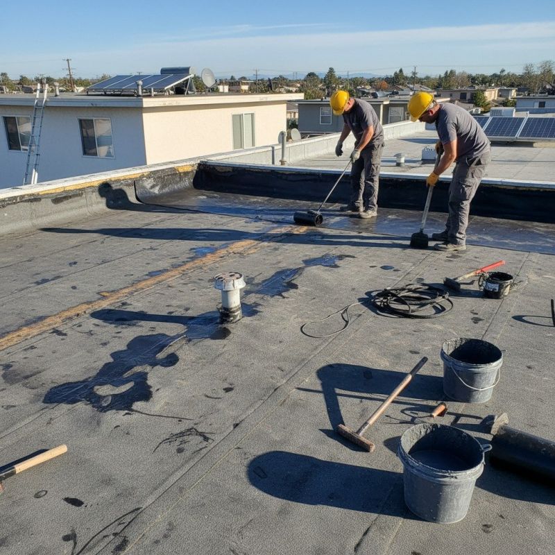 Flat Roof Installation